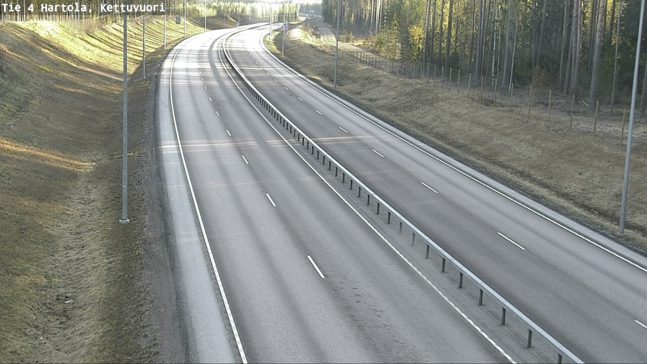 Weather Camera Image Road 4 Hartola, Kettuvuori, Hartola, Päijät-Häme