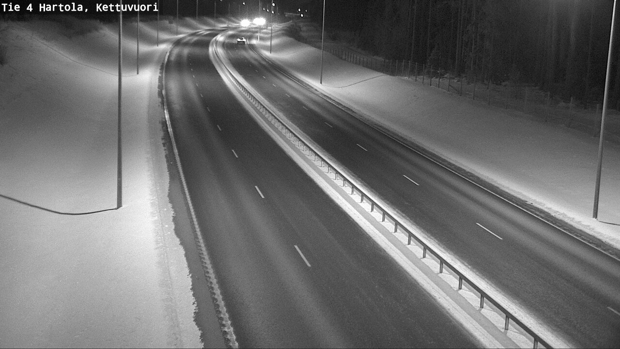 Weather Camera Image Road 4 Hartola, Kettuvuori, Hartola, Päijät-Häme