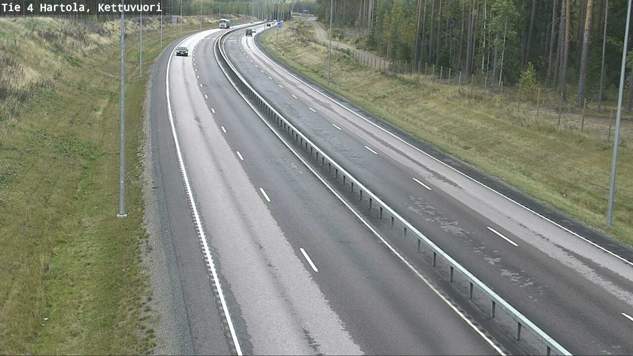 Weather Camera Image Road 4 Hartola, Kettuvuori, Hartola, Päijät-Häme