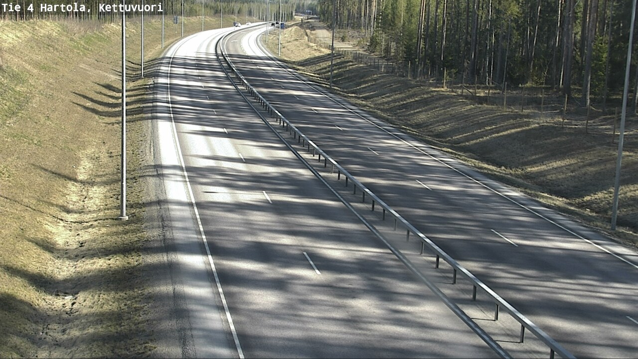 Weather Camera Image Road 4 Hartola, Kettuvuori, Hartola, Päijät-Häme