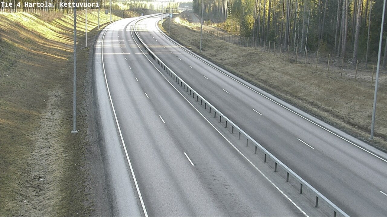 Weather Camera Image Road 4 Hartola, Kettuvuori, Hartola, Päijät-Häme