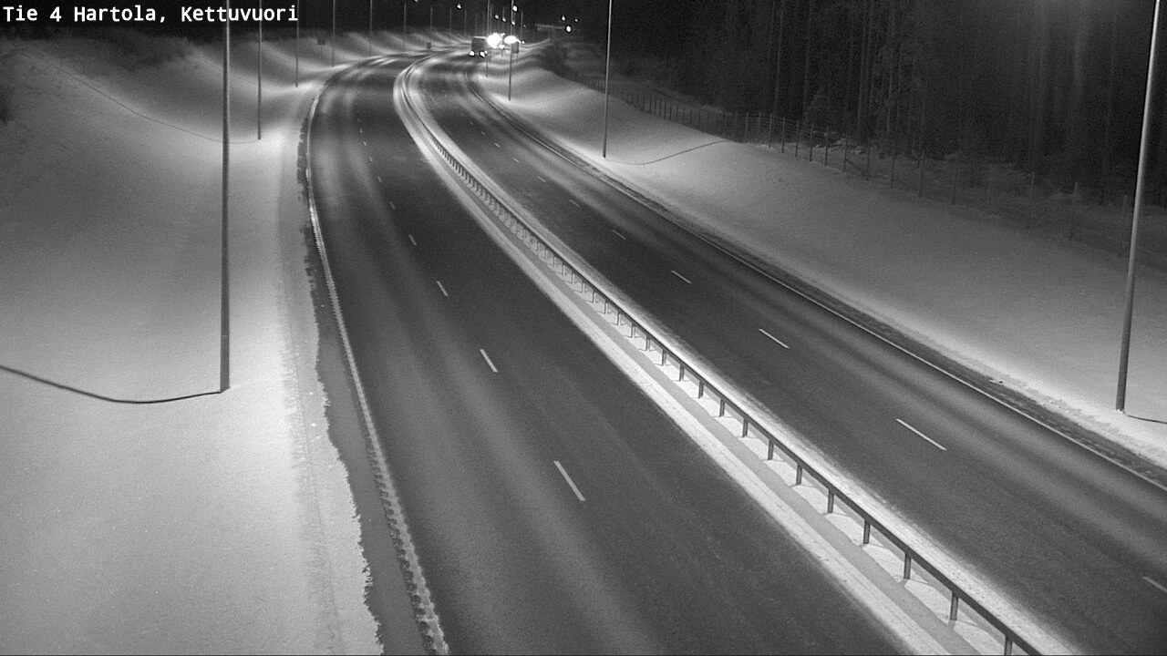 Weather Camera Image Road 4 Hartola, Kettuvuori, Hartola, Päijät-Häme
