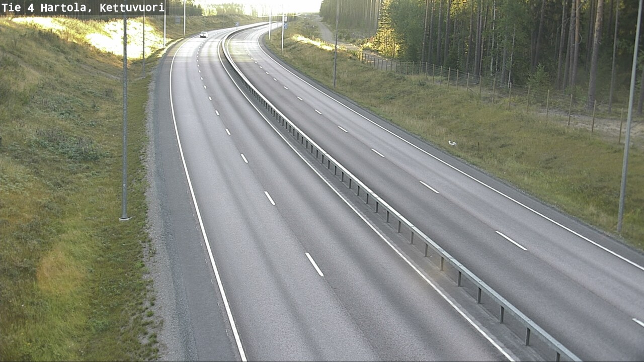 Weather Camera Image Road 4 Hartola, Kettuvuori, Hartola, Päijät-Häme