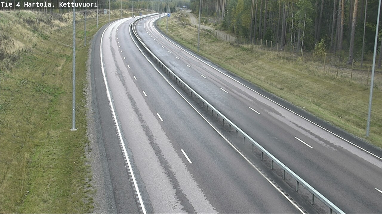 Weather Camera Image Road 4 Hartola, Kettuvuori, Hartola, Päijät-Häme