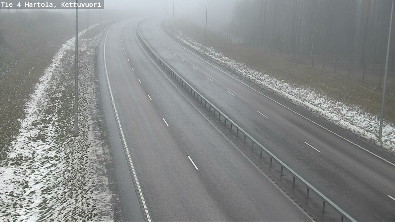Weather Camera Image Väg 4 Hartola, Kettuvuori, Hartola, Päijät-Häme
