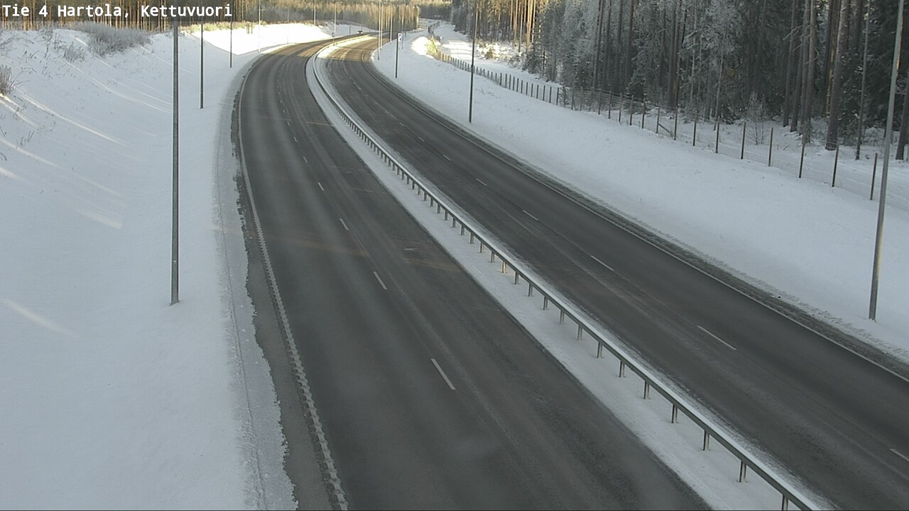 Weather Camera Image Road 4 Hartola, Kettuvuori, Hartola, Päijät-Häme