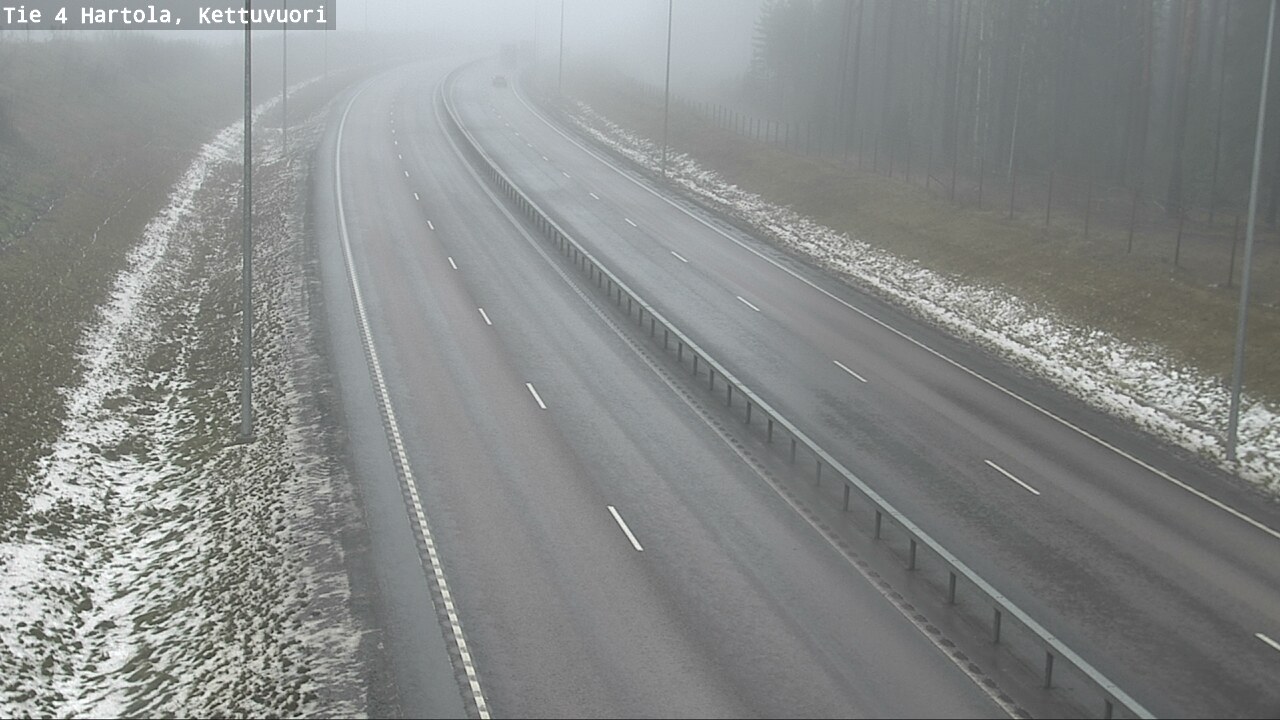 Weather Camera Image Väg 4 Hartola, Kettuvuori, Hartola, Päijät-Häme