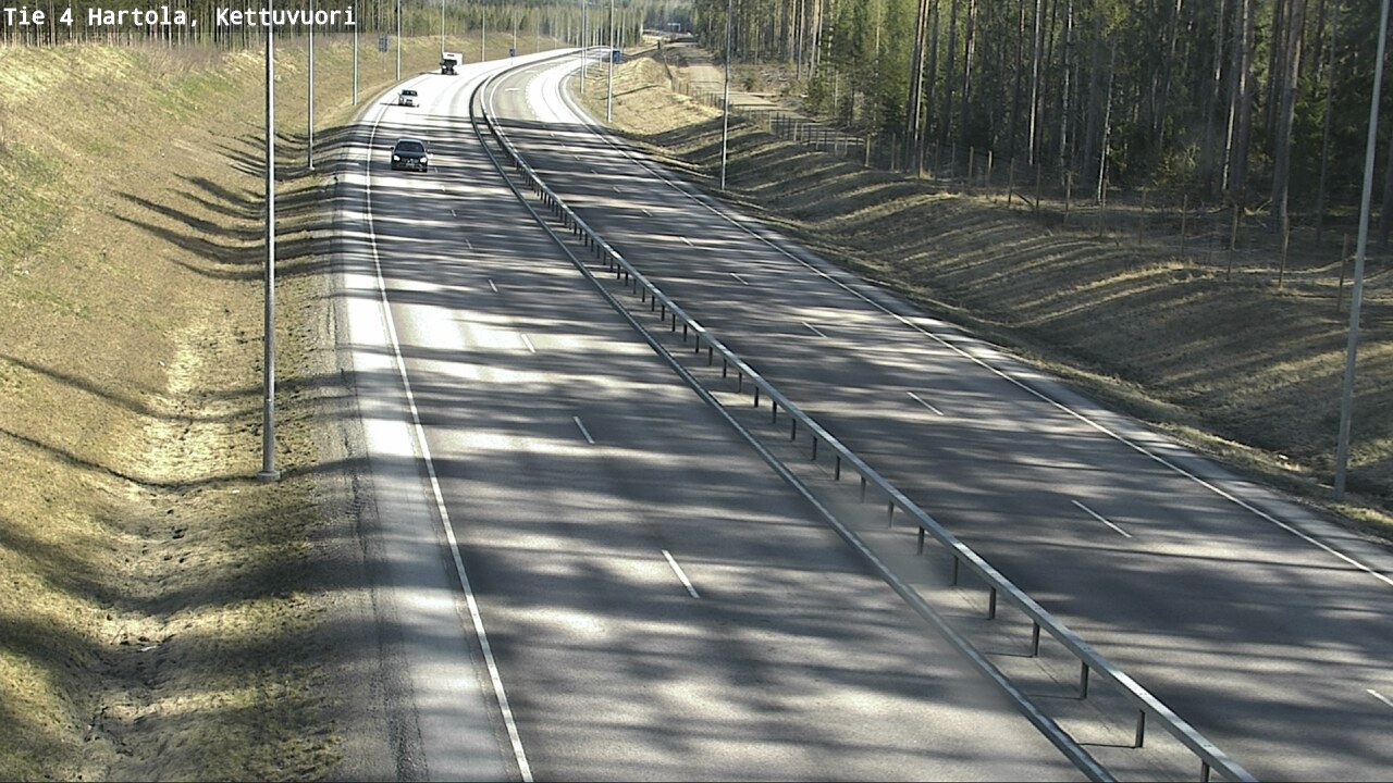 Weather Camera Image Road 4 Hartola, Kettuvuori, Hartola, Päijät-Häme