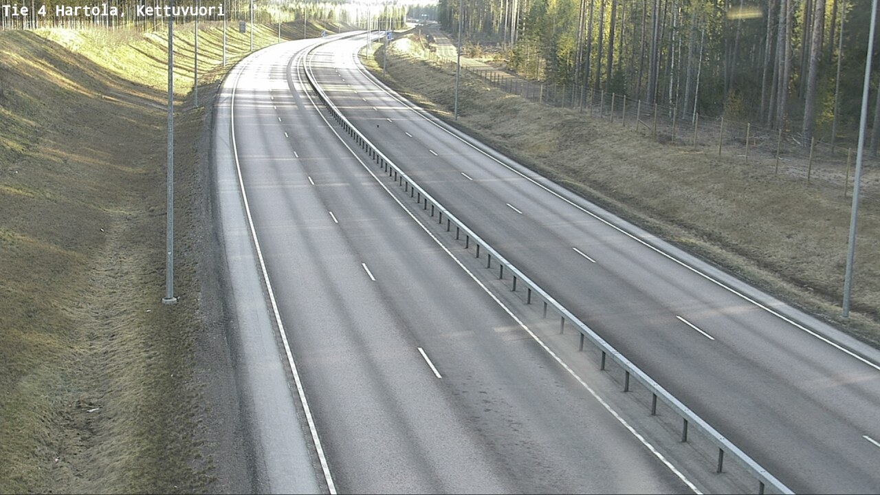 Weather Camera Image Road 4 Hartola, Kettuvuori, Hartola, Päijät-Häme