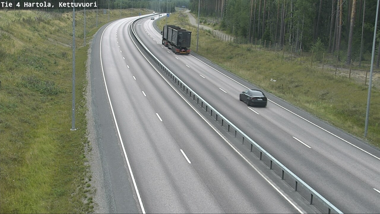 Weather Camera Image Road 4 Hartola, Kettuvuori, Hartola, Päijät-Häme