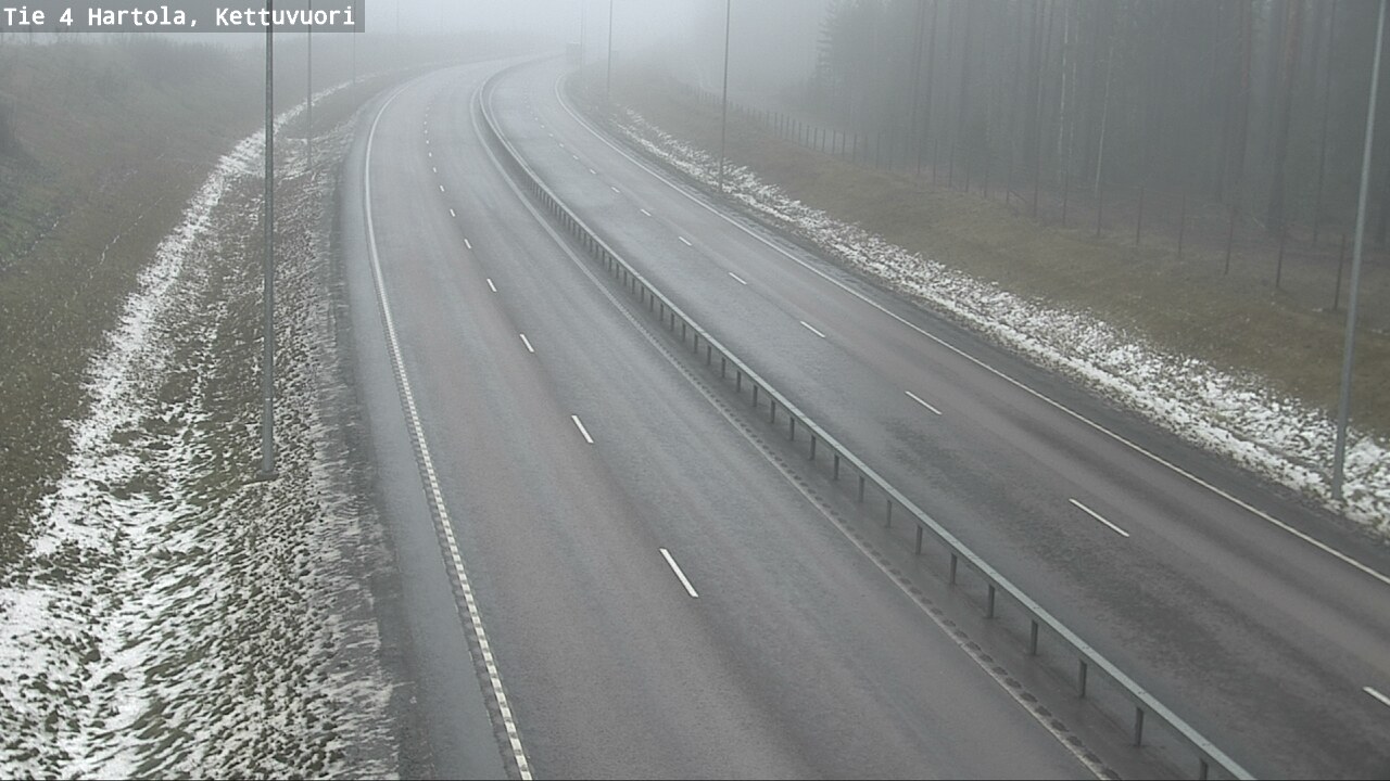 Weather Camera Image Väg 4 Hartola, Kettuvuori, Hartola, Päijät-Häme