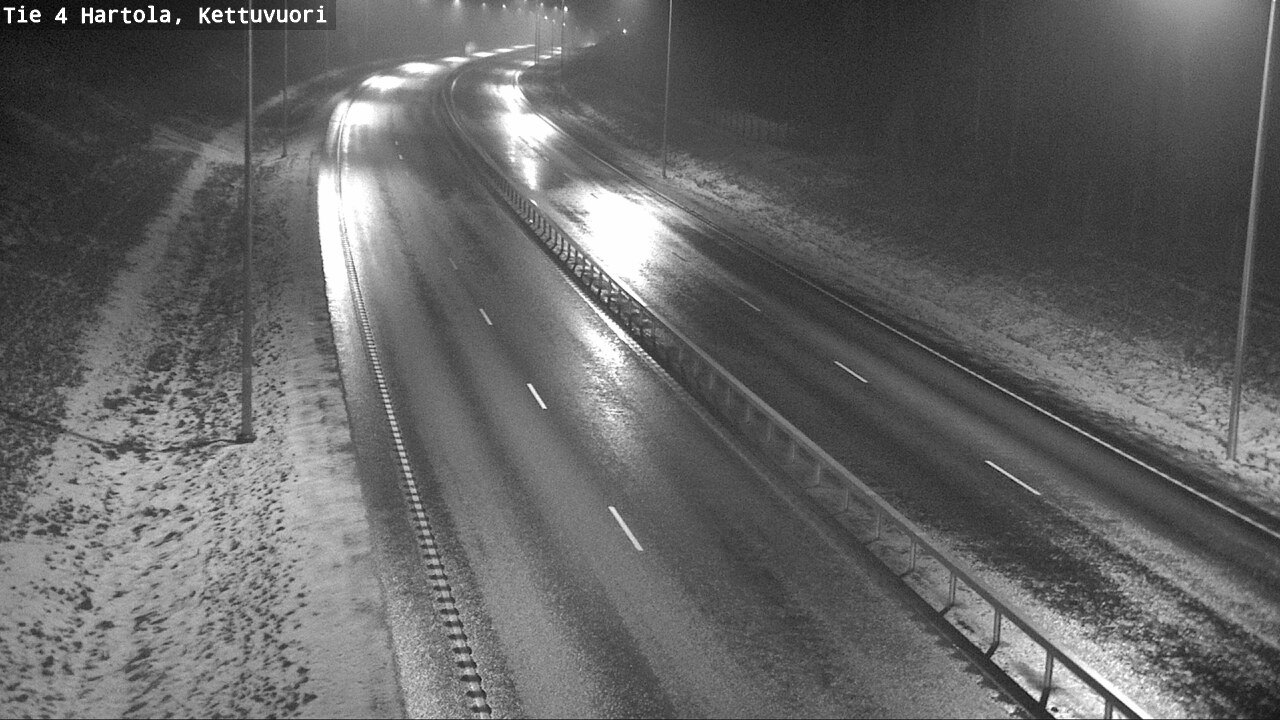 Weather Camera Image Väg 4 Hartola, Kettuvuori, Hartola, Päijät-Häme
