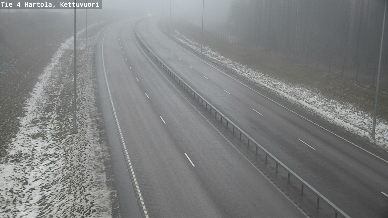 Weather Camera Image Väg 4 Hartola, Kettuvuori, Hartola, Päijät-Häme