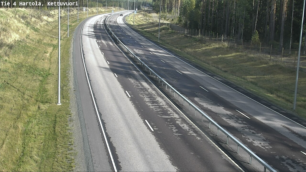 Weather Camera Image Road 4 Hartola, Kettuvuori, Hartola, Päijät-Häme