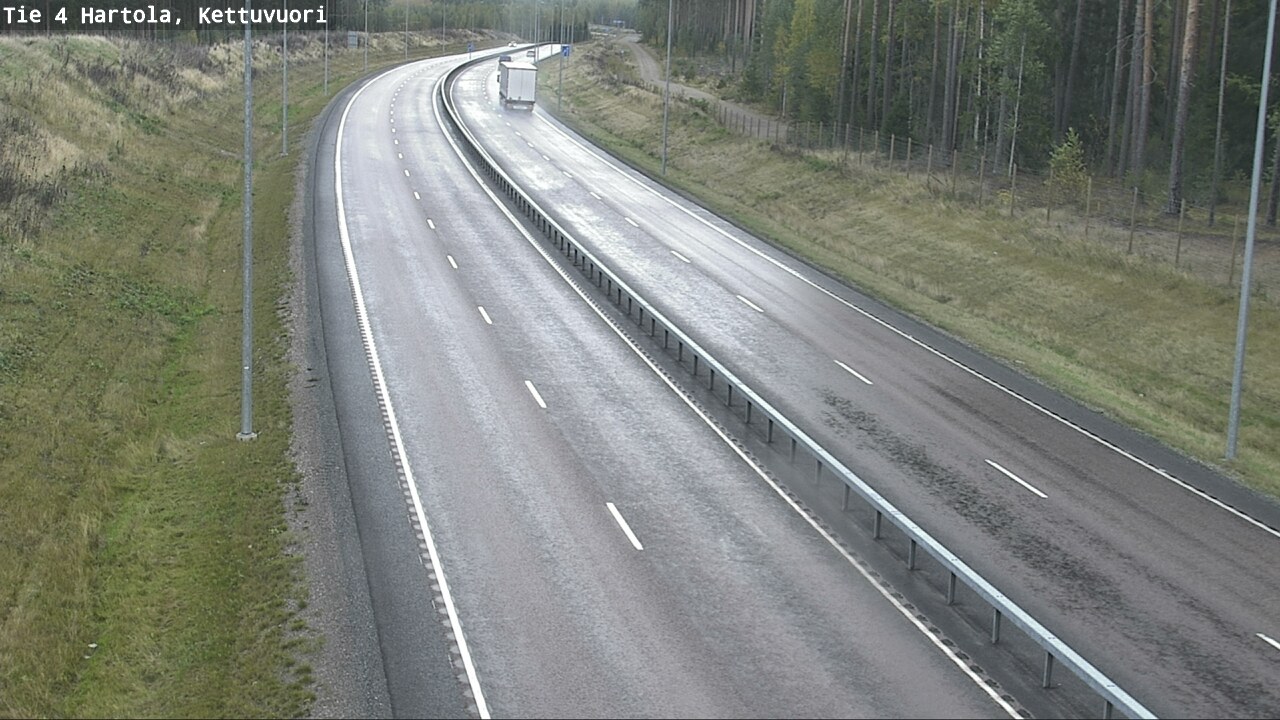 Weather Camera Image Road 4 Hartola, Kettuvuori, Hartola, Päijät-Häme