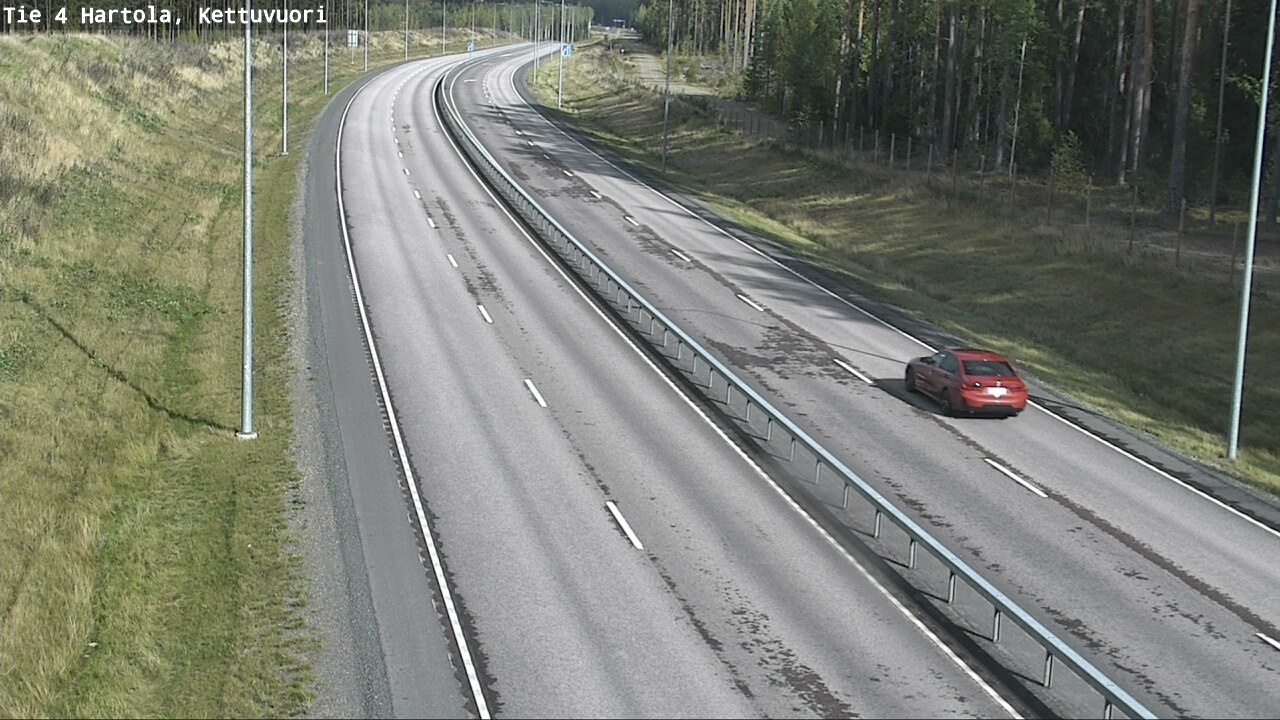 Weather Camera Image Road 4 Hartola, Kettuvuori, Hartola, Päijät-Häme