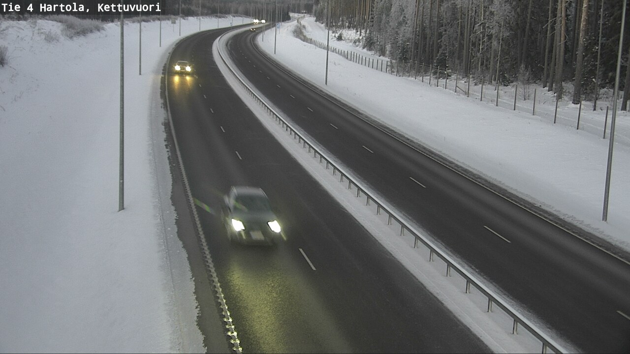 Weather Camera Image Road 4 Hartola, Kettuvuori, Hartola, Päijät-Häme