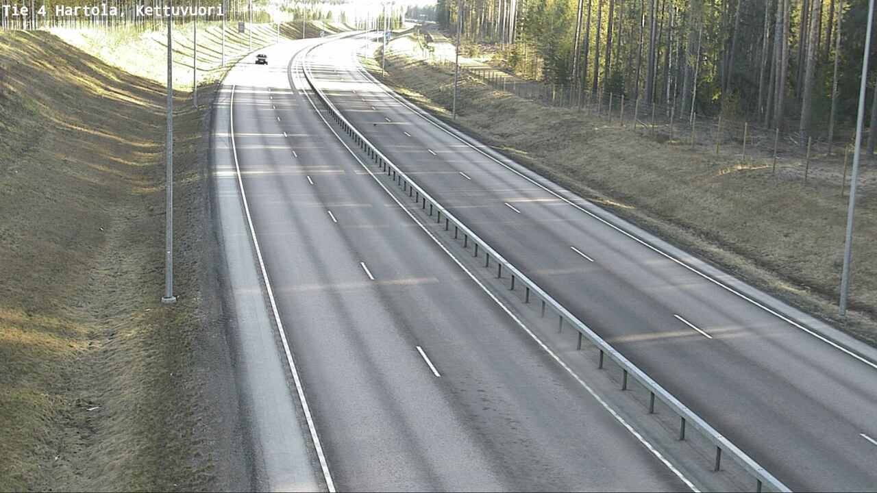 Weather Camera Image Road 4 Hartola, Kettuvuori, Hartola, Päijät-Häme