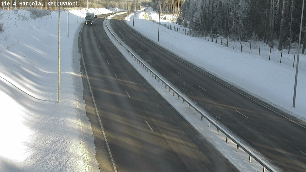 Weather Camera Image Road 4 Hartola, Kettuvuori, Hartola, Päijät-Häme
