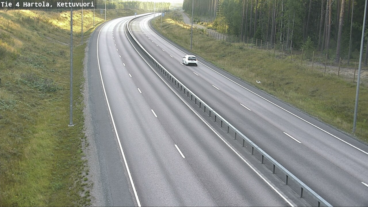 Weather Camera Image Road 4 Hartola, Kettuvuori, Hartola, Päijät-Häme