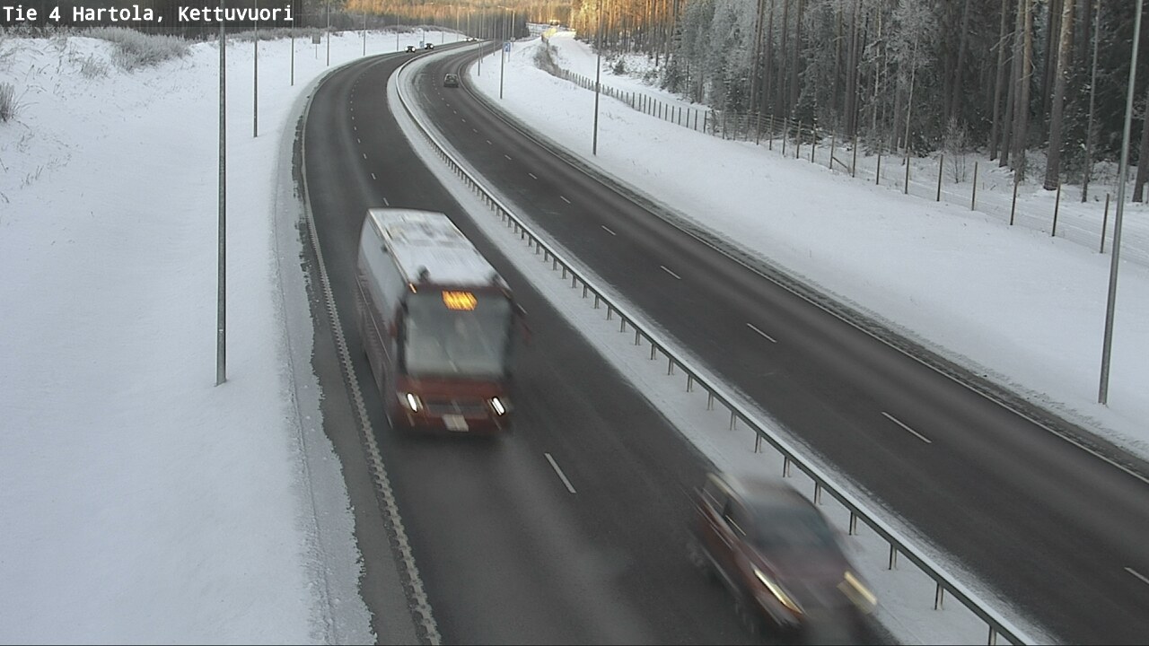 Weather Camera Image Road 4 Hartola, Kettuvuori, Hartola, Päijät-Häme