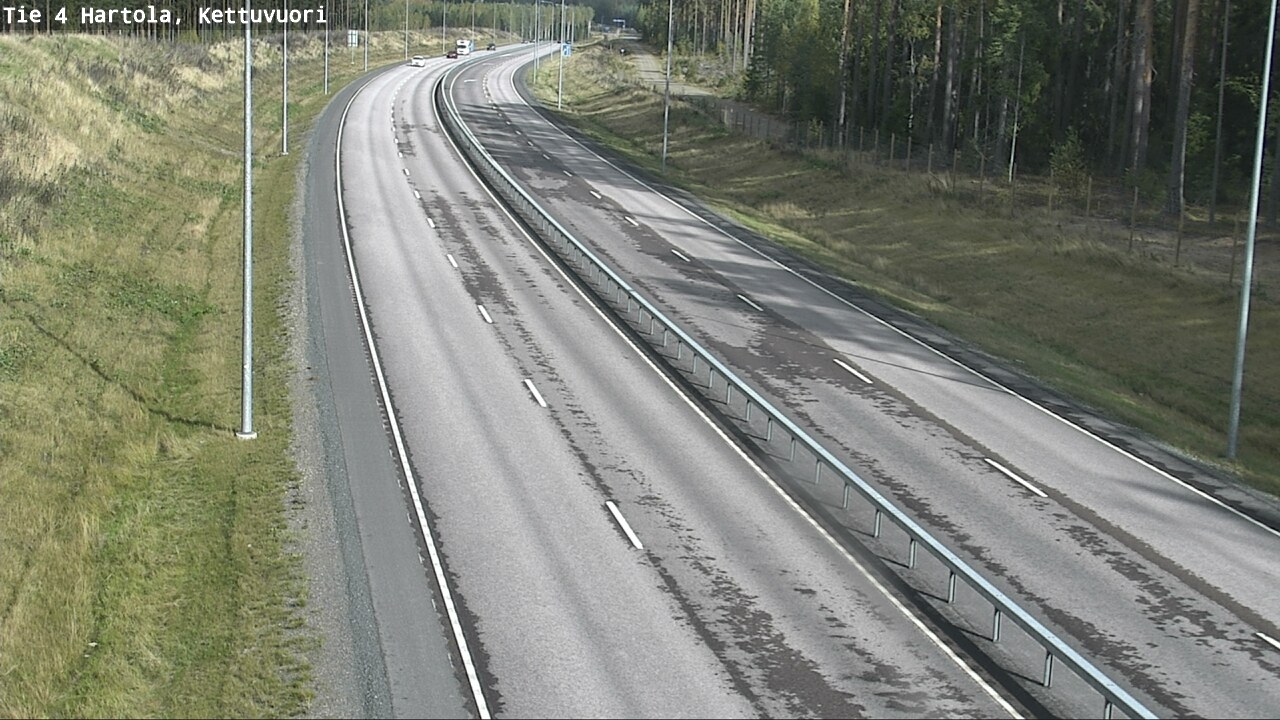 Weather Camera Image Road 4 Hartola, Kettuvuori, Hartola, Päijät-Häme