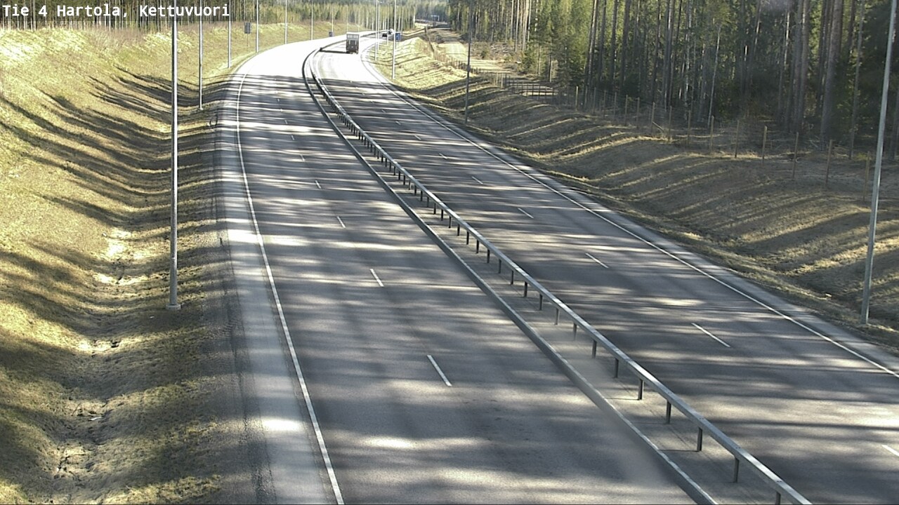 Weather Camera Image Road 4 Hartola, Kettuvuori, Hartola, Päijät-Häme