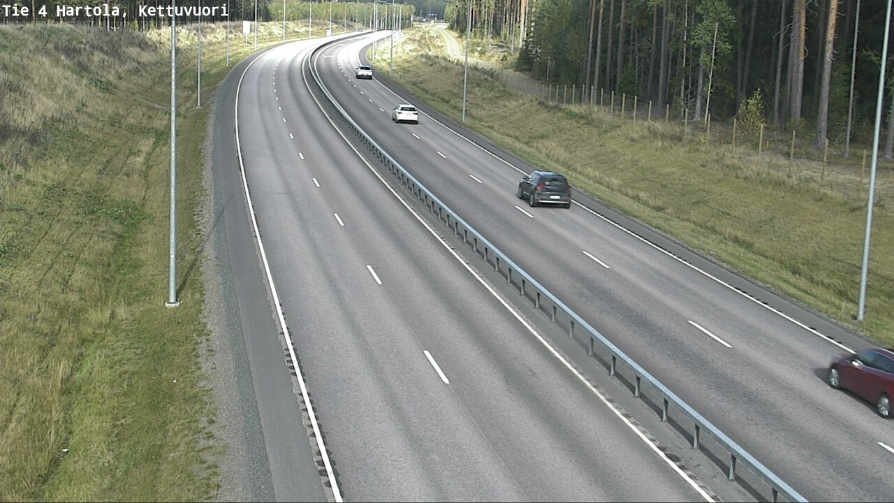 Weather Camera Image Road 4 Hartola, Kettuvuori, Hartola, Päijät-Häme