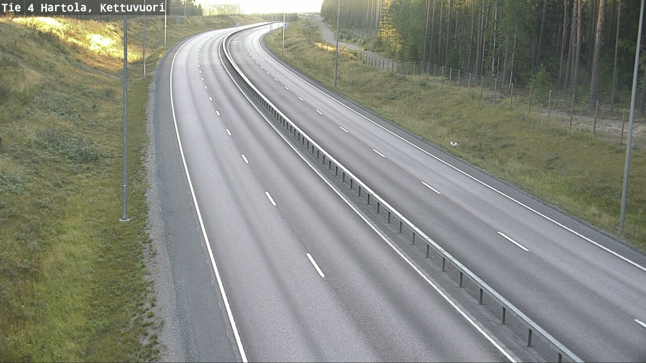 Weather Camera Image Road 4 Hartola, Kettuvuori, Hartola, Päijät-Häme