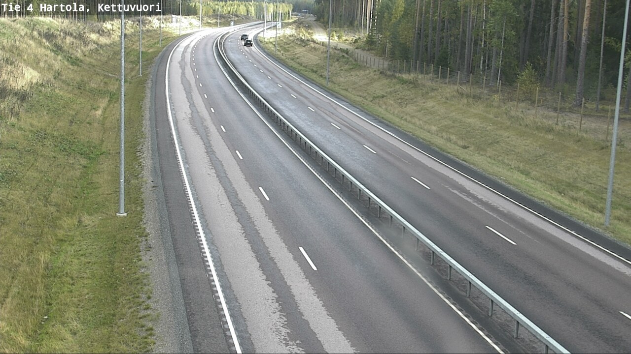 Weather Camera Image Road 4 Hartola, Kettuvuori, Hartola, Päijät-Häme