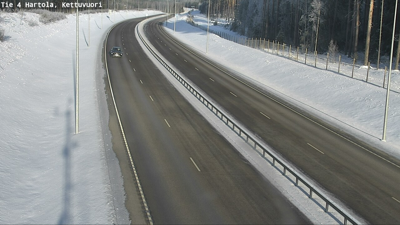 Weather Camera Image Road 4 Hartola, Kettuvuori, Hartola, Päijät-Häme