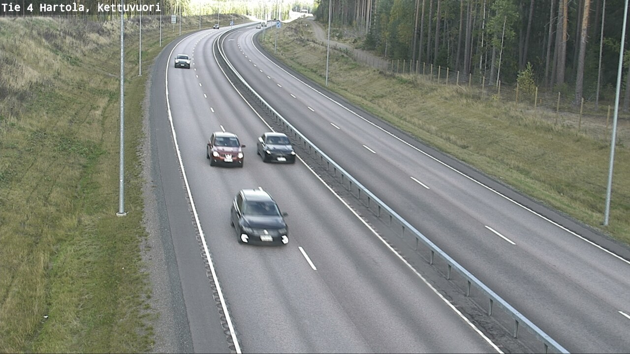 Weather Camera Image Road 4 Hartola, Kettuvuori, Hartola, Päijät-Häme