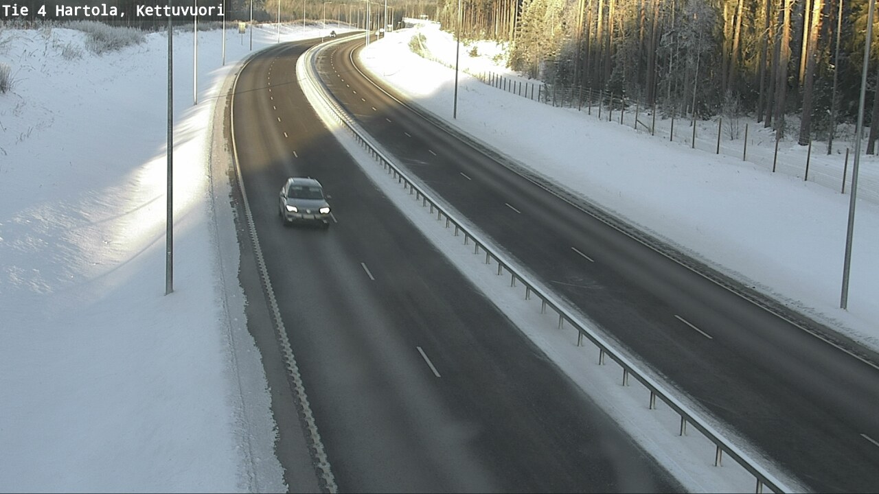 Weather Camera Image Road 4 Hartola, Kettuvuori, Hartola, Päijät-Häme