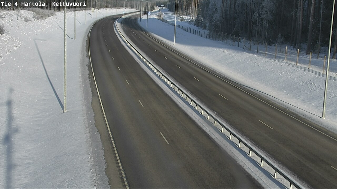 Weather Camera Image Road 4 Hartola, Kettuvuori, Hartola, Päijät-Häme