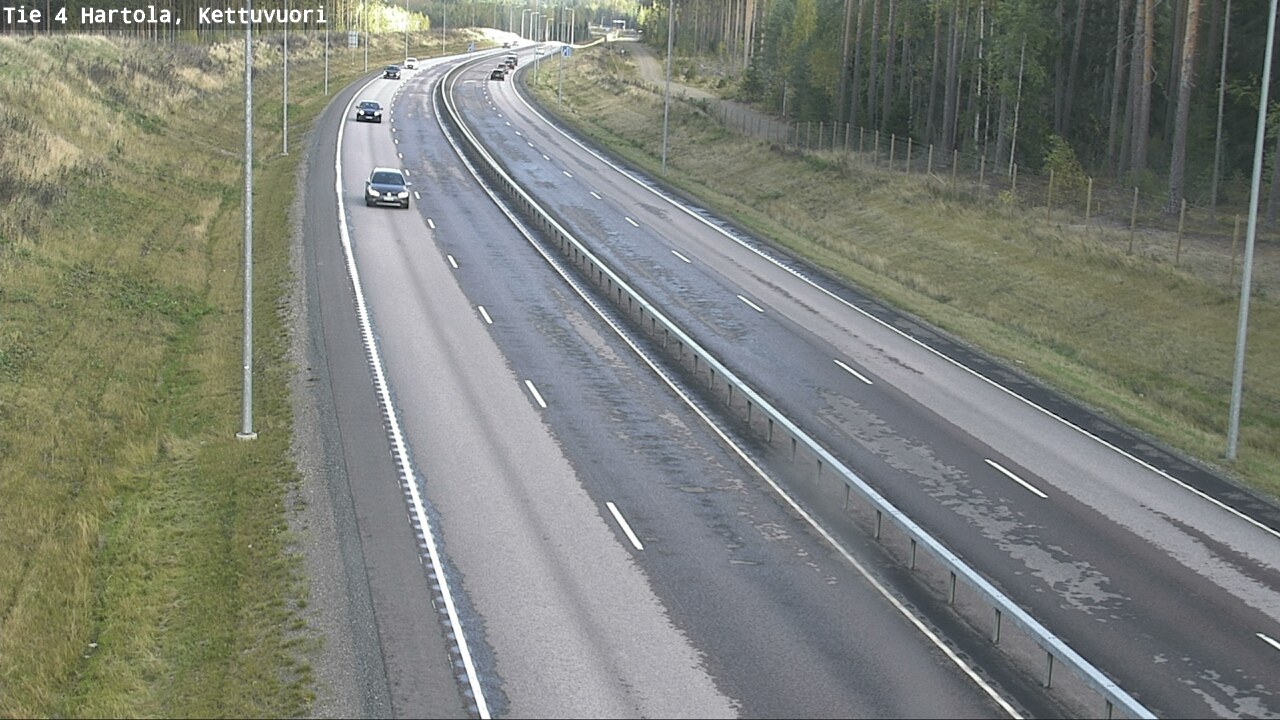 Weather Camera Image Road 4 Hartola, Kettuvuori, Hartola, Päijät-Häme
