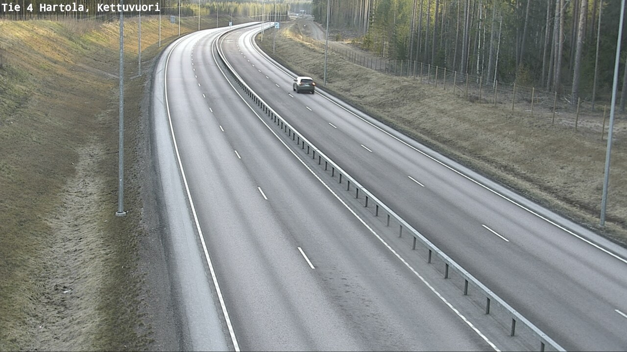 Weather Camera Image Road 4 Hartola, Kettuvuori, Hartola, Päijät-Häme