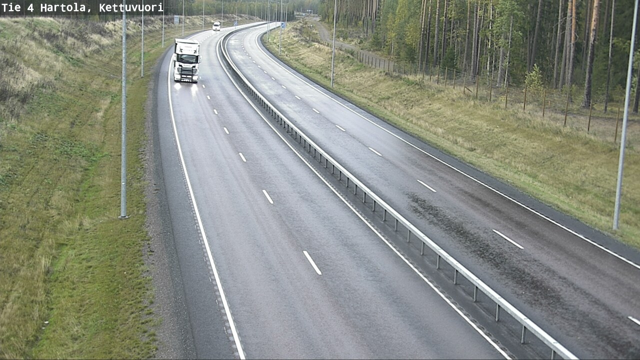 Weather Camera Image Road 4 Hartola, Kettuvuori, Hartola, Päijät-Häme