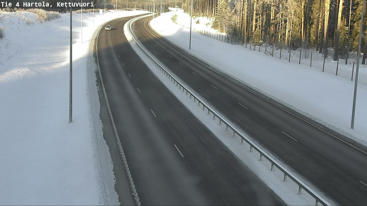 Weather Camera Image Road 4 Hartola, Kettuvuori, Hartola, Päijät-Häme
