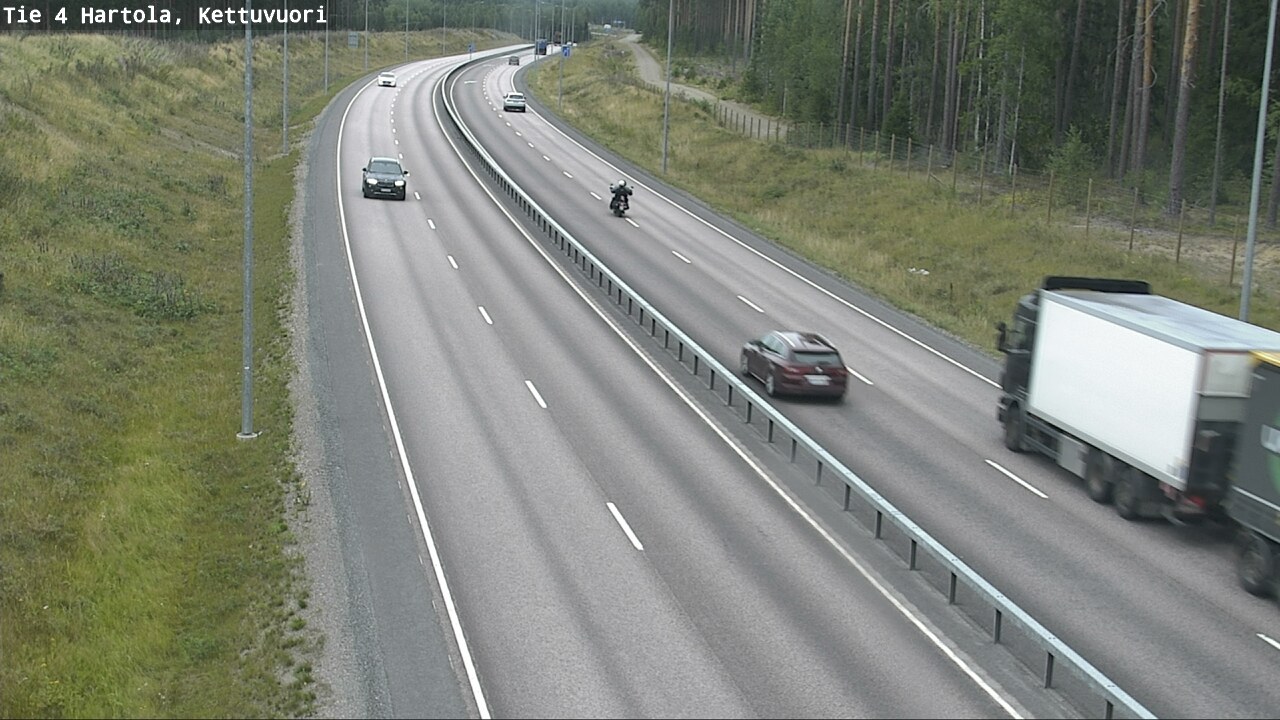 Weather Camera Image Road 4 Hartola, Kettuvuori, Hartola, Päijät-Häme