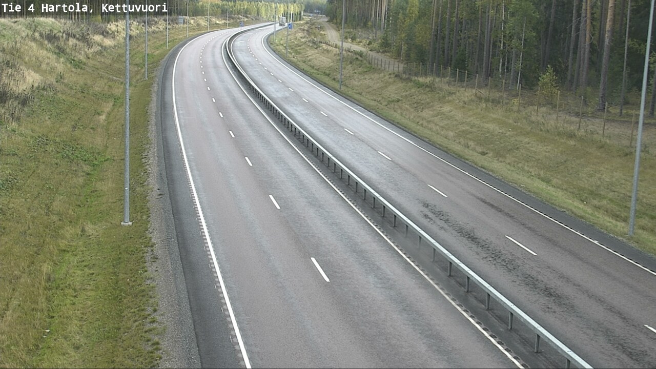 Weather Camera Image Road 4 Hartola, Kettuvuori, Hartola, Päijät-Häme
