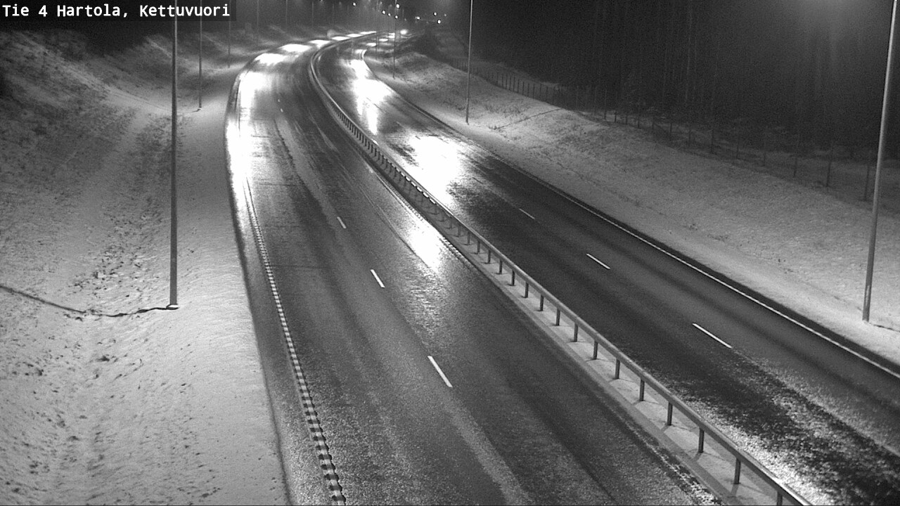 Weather Camera Image Väg 4 Hartola, Kettuvuori, Hartola, Päijät-Häme