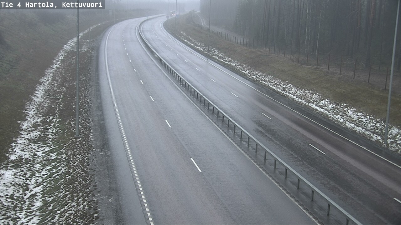 Weather Camera Image Road 4 Hartola, Kettuvuori, Hartola, Päijät-Häme