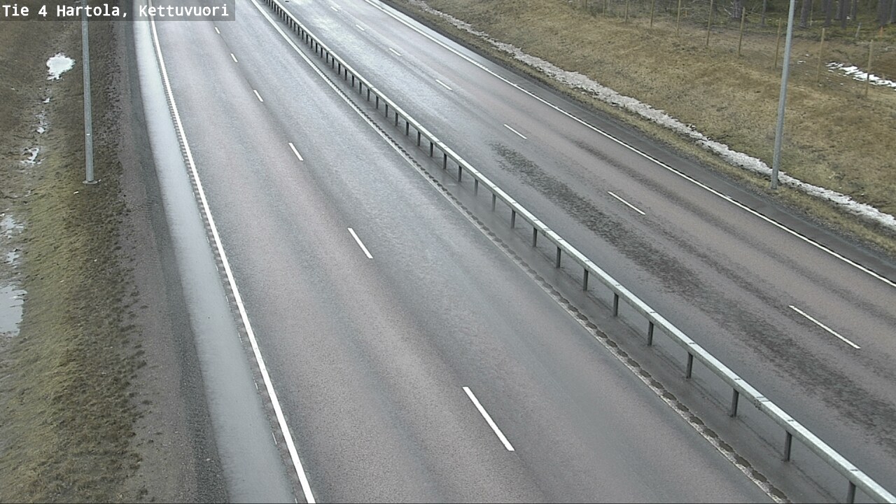 Weather Camera Image Road 4 Hartola, Kettuvuori, Hartola, Päijät-Häme