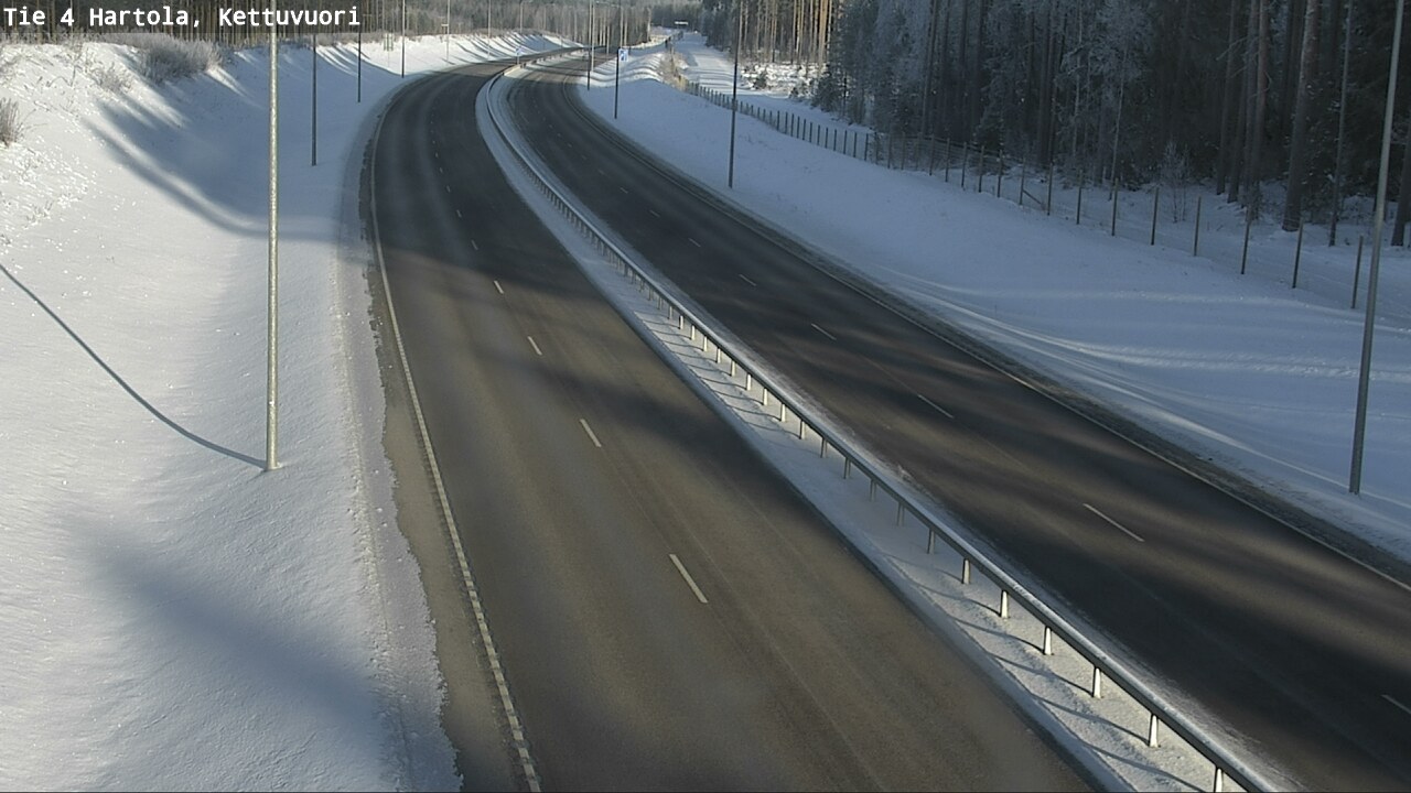 Weather Camera Image Road 4 Hartola, Kettuvuori, Hartola, Päijät-Häme