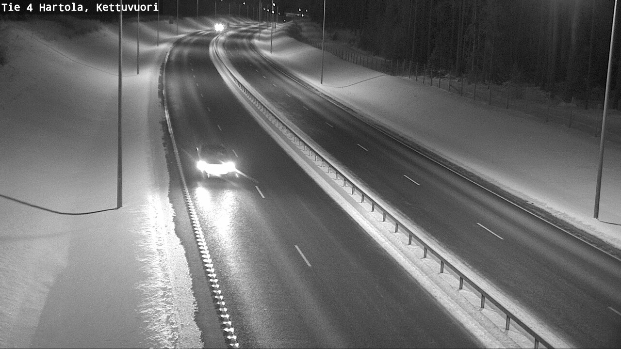 Weather Camera Image Road 4 Hartola, Kettuvuori, Hartola, Päijät-Häme