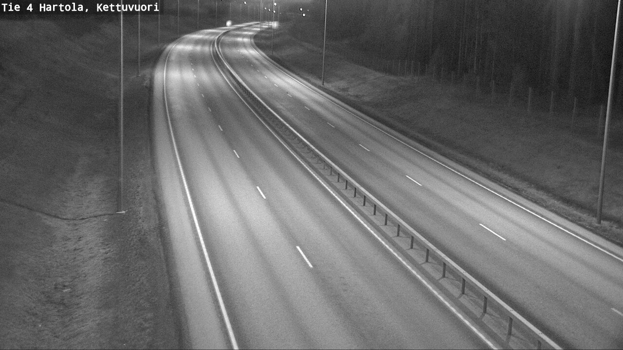 Weather Camera Image Road 4 Hartola, Kettuvuori, Hartola, Päijät-Häme