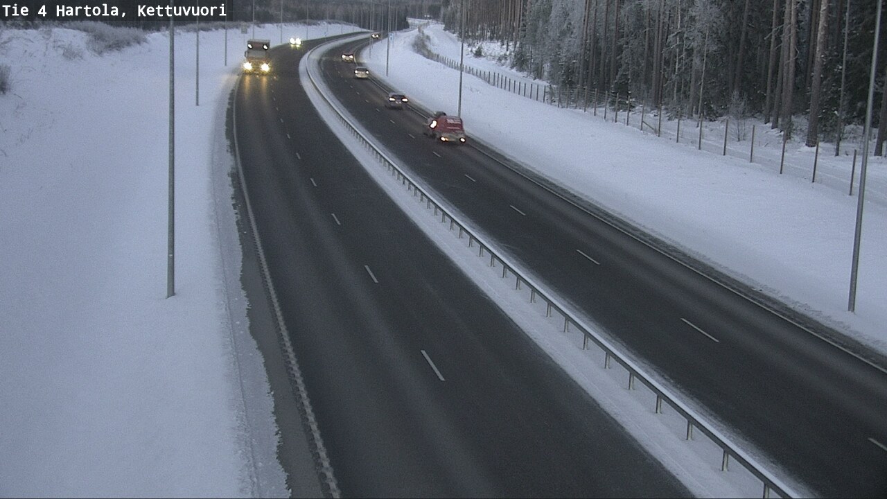 Weather Camera Image Road 4 Hartola, Kettuvuori, Hartola, Päijät-Häme