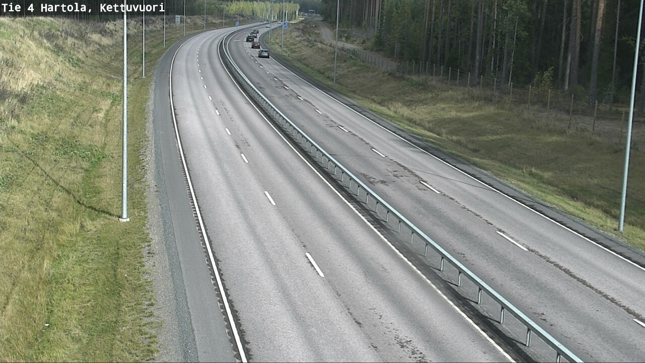 Weather Camera Image Road 4 Hartola, Kettuvuori, Hartola, Päijät-Häme