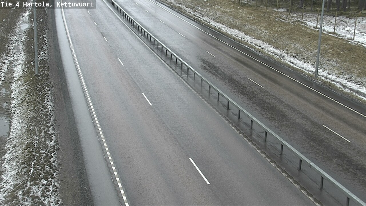 Weather Camera Image Väg 4 Hartola, Kettuvuori, Hartola, Päijät-Häme