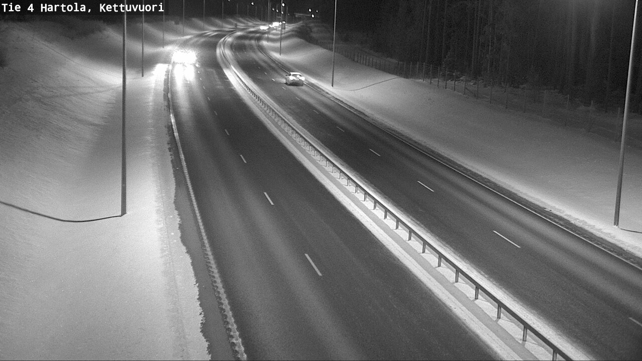 Weather Camera Image Road 4 Hartola, Kettuvuori, Hartola, Päijät-Häme